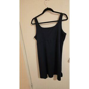 Columbia Womens Tank Top Dress Strappy Scoop Neck Sleeveless Blue PFG Size XL